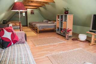 Комплексы для отдыха с коттеджами/бунгало Tehumardi Camping Сальме Семейный номер с общей ванной комнатой-4