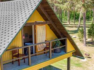 Комплексы для отдыха с коттеджами/бунгало Tehumardi Camping Сальме Небольшой двухместный номер с 1 кроватью-1